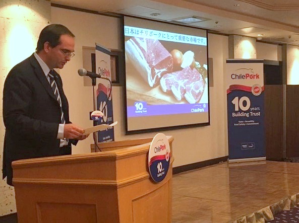 The President of ChilePork, Juan Carlos Domínguez, stressed that the prestige and positioning of Chilean pork in the market is no accident.
